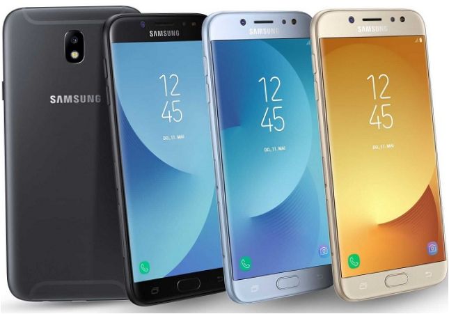 Samsung Galaxy J7 2017 värit