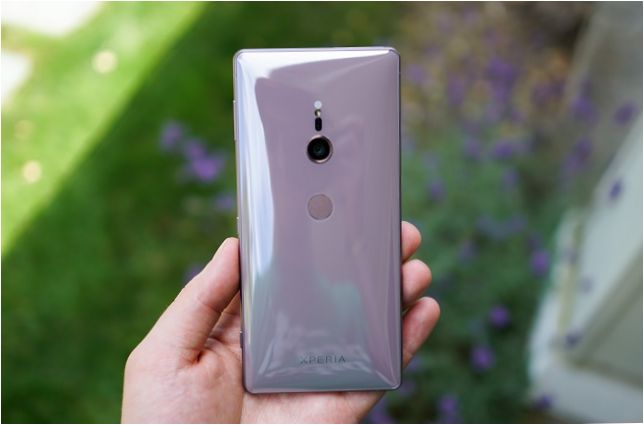 Sony Xperia xz 2:n muotoilu