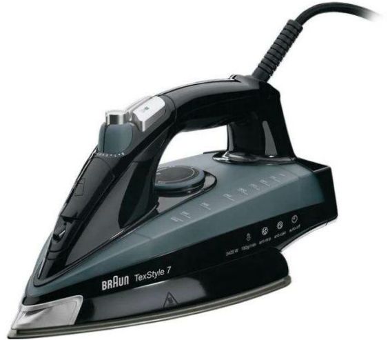 Braun TexStyle 7 TS745A Musta/harmaa