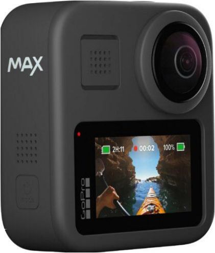 GoPro MAX (CHDHZ-201-RW/CHDHZ-202-RX), 16.6MP, 4992x2496, musta