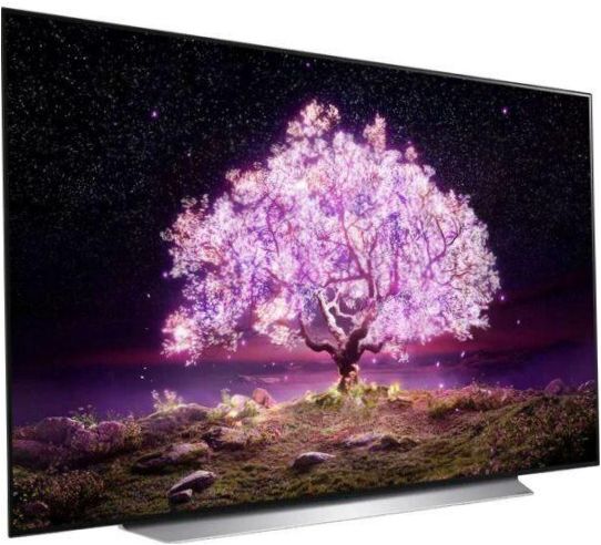 65" LG OLED65C1RLA OLED, HDR (2021), vanilja valkoinen TV