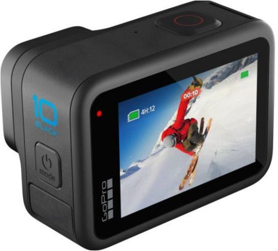 GoPro HERO10, 23.6MP, 1720mAh, musta versio