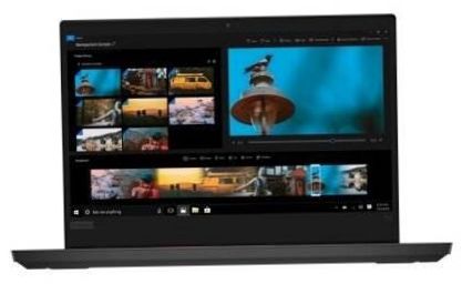 14" Lenovo ThinkPad E14 kannettava tietokone (1920x1080, Intel Core i5 1.6GHz, 8GB RAM, 256GB SSD, 1000GB HDD, Radeon RX 640, Win10 Pro), 20RA0012RT, musta