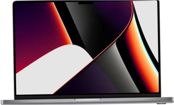 14.2" Apple Macbook Pro Late 2021 (3024×1964, Apple M1 Pro, 16 Gt RAM-muistia, 512 Gt SSD-levy, Applen 14-ytiminen grafiikka) kannettava tietokone, MKGP/A, harmaa tila