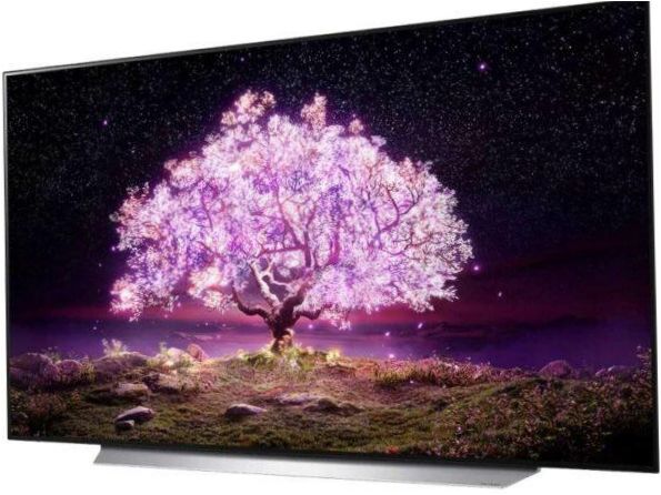 65" LG OLED65C1RLA OLED, HDR (2021) TV, vanilja valkoinen