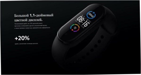 Xiaomi Mi Smart Band 5 älykäs rannekoru - näyttö: 1.39" AMOLED