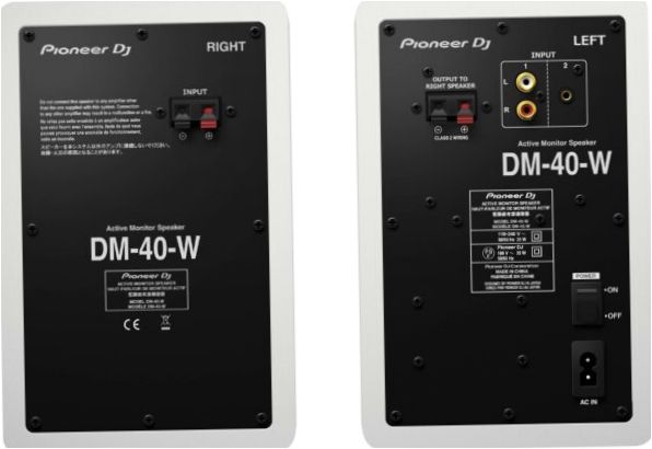 Pioneer DJ DM-40 musta