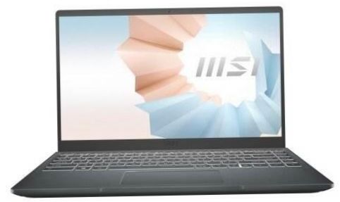 14" MSI Modern 14 B11MOU-45 (1920x1080, Intel Core i7 2.8GHz, 8GB RAM, 512GB SSD, Win10 Home) kannettava tietokone, 9S7-14D314-451, Hiiliharmaa