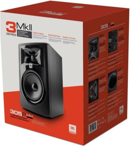 JBL 305P MkII 1 kaiutin musta