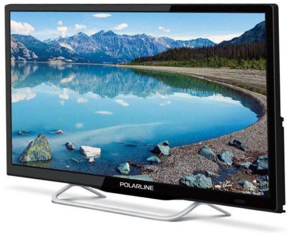 24" Polarline 24PL12TC LED-TV (2019), musta