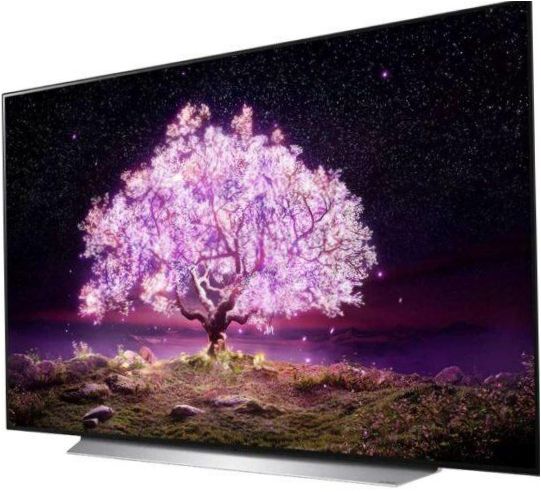 65" LG OLED65C1RLA OLED, HDR (2021) TV, vanilja valkoinen