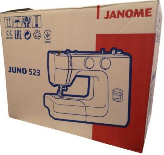 Janome Juno 523, valkoinen