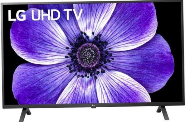 50" LG 50UN68006LA LED-televisio, HDR (2020), musta