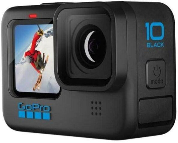 GoPro HERO10, 23.6MP, 1720mAh, musta versio