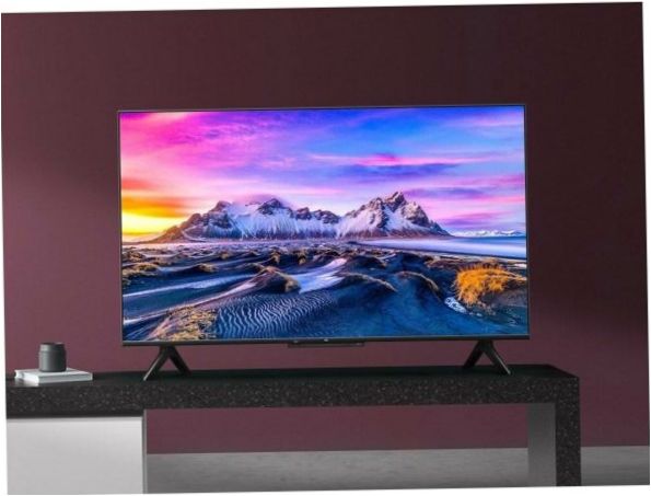 43" Xiaomi Mi TV P1 43 LED-TV, HDR (2021), musta