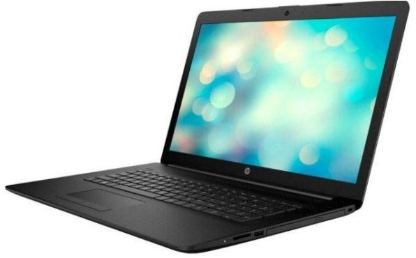 17.3" HP 17-by2016ur kannettava tietokone (1600x900, Intel Pentium Gold 2.4GHz, 4GB RAM, 256GB SSD, DOS), 22Q61EA, musta