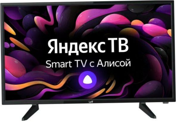 Leff 32H520T LED (2020) Yandex.TV:ssä, musta