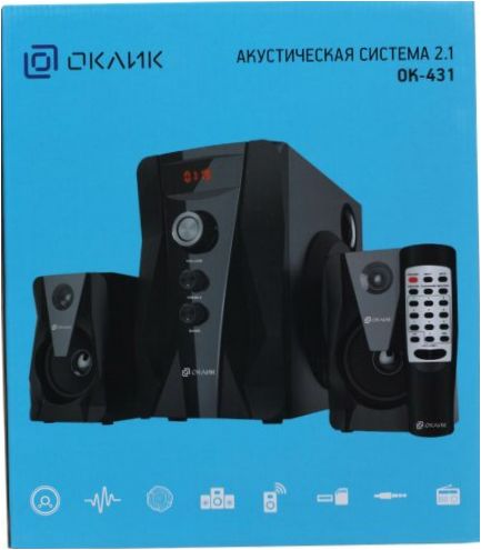 OKLICK OK-431 musta