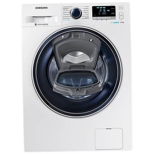 Samsung WW70K62E09WDLP pesukone - Asennus: Vapaasti seisova pesukone