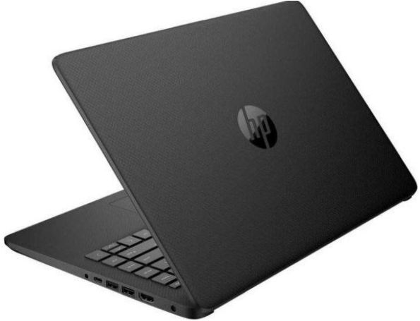 14" HP 14s-fq0087ur kannettava tietokone (1920x1080, AMD Athlon 1.2GHz, 8GB RAM, 256GB SSD, Win10 Home), 3B3M1EA, musta