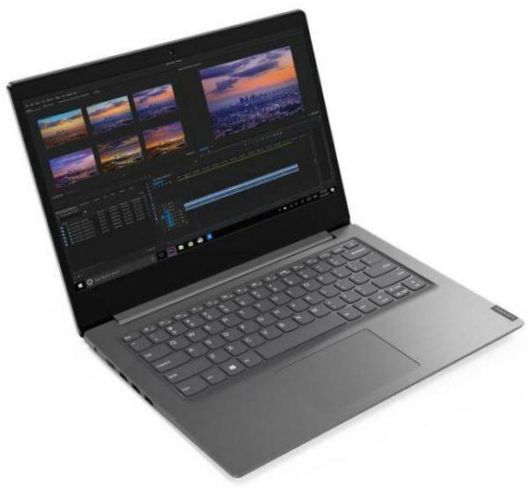 14" Lenovo V14-IIL kannettava tietokone (1920x1080, Intel Core i3 1.2GHz, 4GB RAM, 128GB SSD, Win10 Home), 82C4016, raudanharmaa