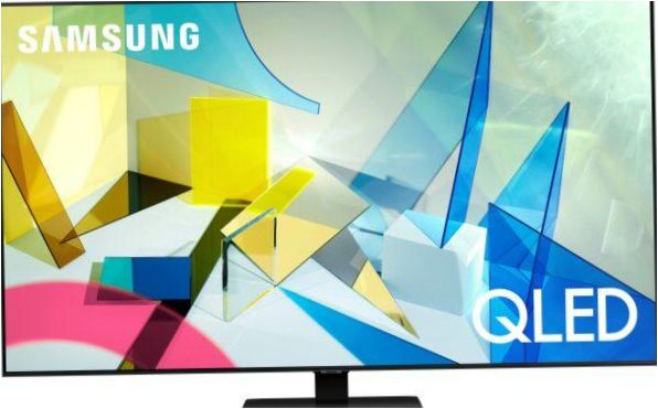 Samsung QE65Q80TAU QLED, HDR (2020), musta hopea