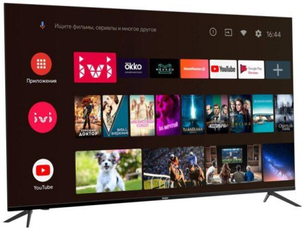 Haier 65 SMART TV BX LED, HDR (2020), musta