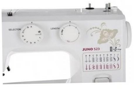 Janome Juno 523, valkoinen