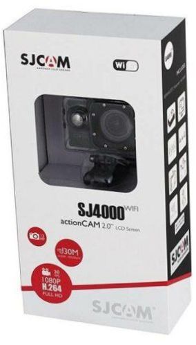 SJCAM SJ4000 WiFi, 12MP, 1920x1080, 900mAh, musta