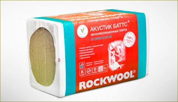 Rockwool Acoustic Batts Rockwool Acoustic eristys on edullinen tuote