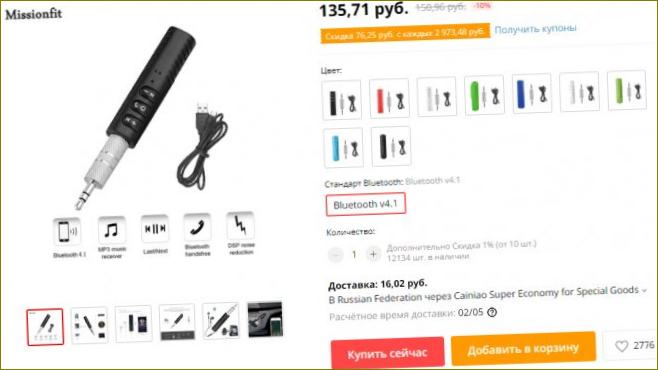 Top 5 bluetooth-sovitinta autostereoihin