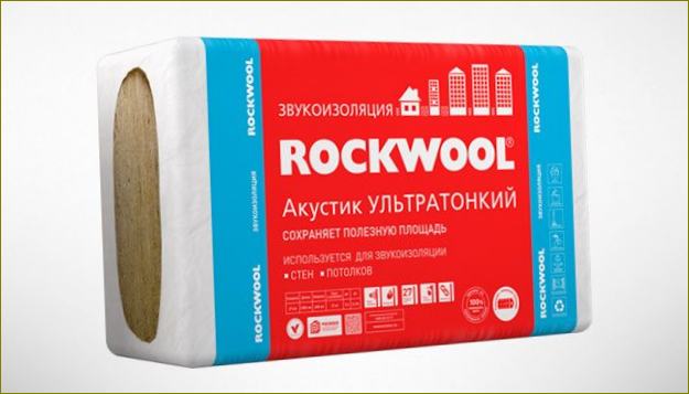 Rockwool Acoustic Ultra-ohut litteä seinäeriste ROCKWOOL ROCKWOOL