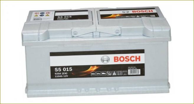 Bosch S5 015 Silver Plus. Kuva: Bosch