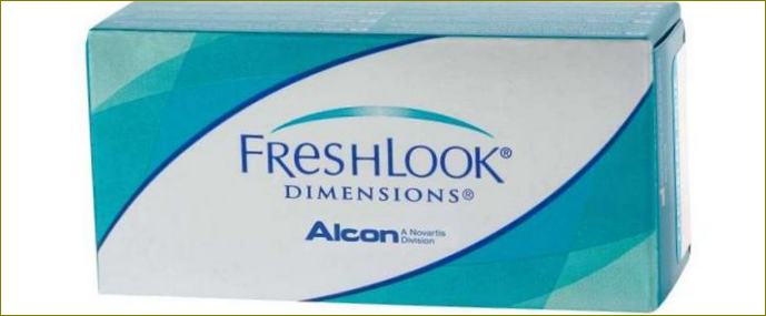 FreshLook (Alcon) Mitat kuva