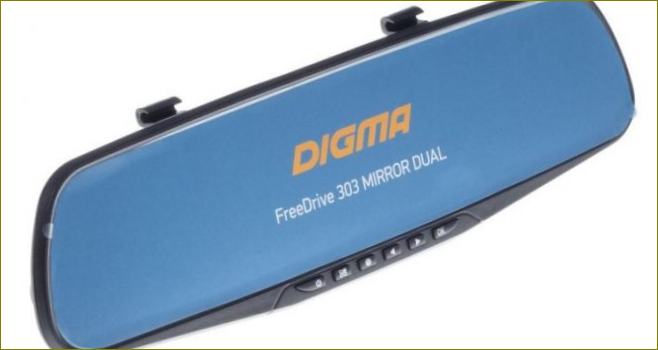 Digma FreeDrive 303 MIRROR DUAL kuva