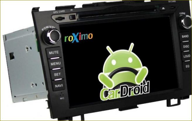 ROCIMO CarDroid RD-1002 2DIN kuva