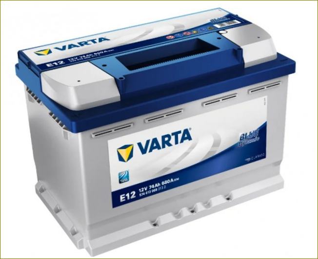 VARTA Blue Dynamic E12 talveksi