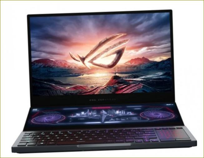 'ASUS ROG Zephyrus Duo 15 GX550LXS-HC066T (Intel Core i91080HK 2400MHz/15.6