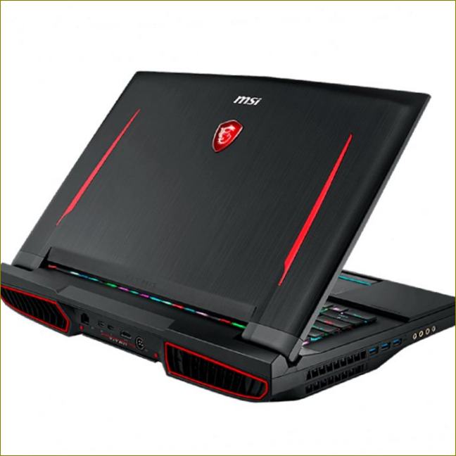 Kuva MSI GT75 -kannettavasta