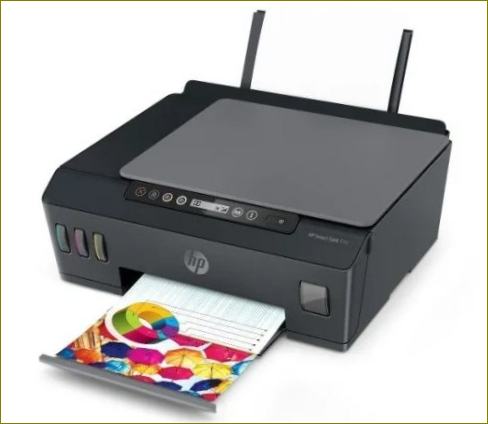 HP Smart Tank 515 mustesuihku