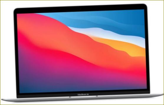 Apple MacBook Air 13 Late 2022 (2560x1600, Apple M1 3,2 GHz, 8 Gt RAM-muistia, 256 Gt SSD-levy, 7-ytiminen Apple-grafiikka)