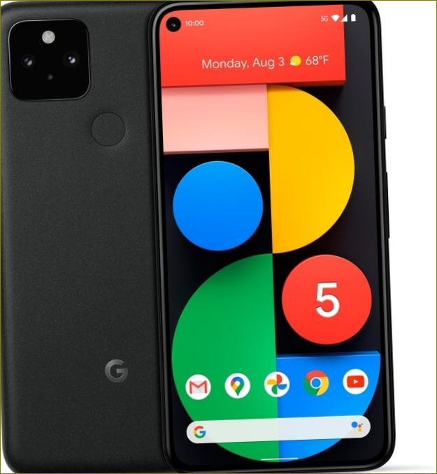 Google Pixel 5 -älypuhelimen kuva