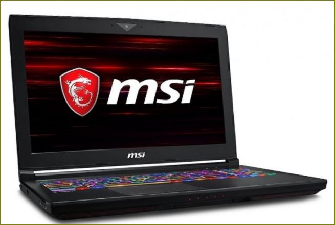 MSI GT63 Notebook Photo