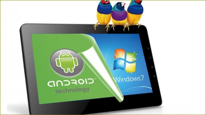 Androidin asentaminen Windows-tablettiin