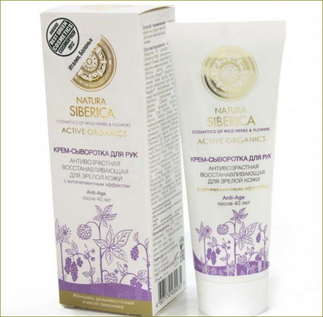 Natura Siberica Hand Repair Serum