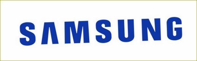 Samsungin tuotemerkin logo