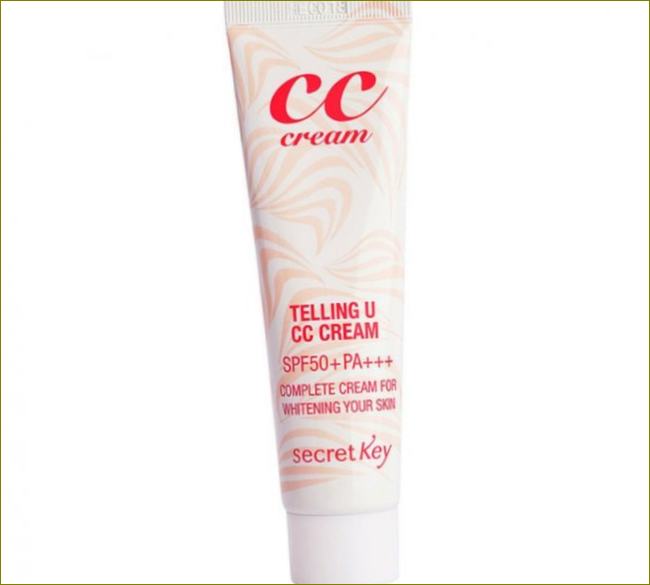 Secret Key CC-voide Telling U SPF 50, 30 ml