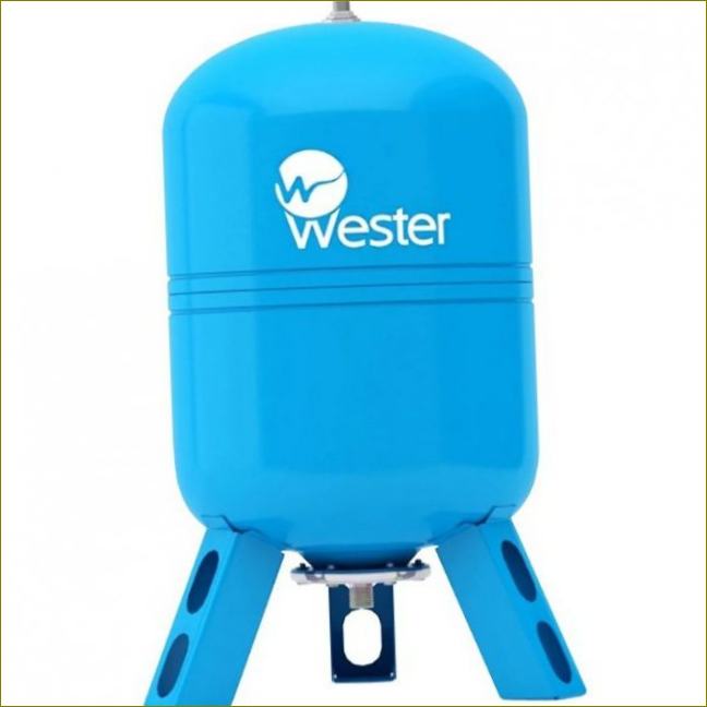 Wester WAV 100 l pystyasennus