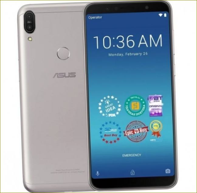 ASUS ZenFone Max Pro M1 ZB602KL 3/32GB isommalla näytöllä varustettuna