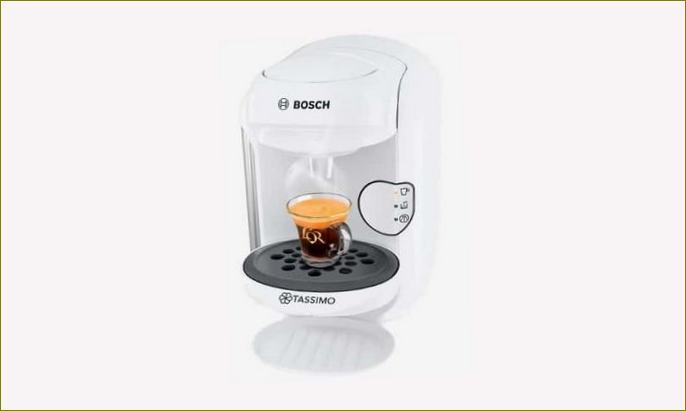 Bosch TAS 1407 Tassimo-kapselikahvinkeitin Bosch TAS 1407 Tassimo kapselikahvikone